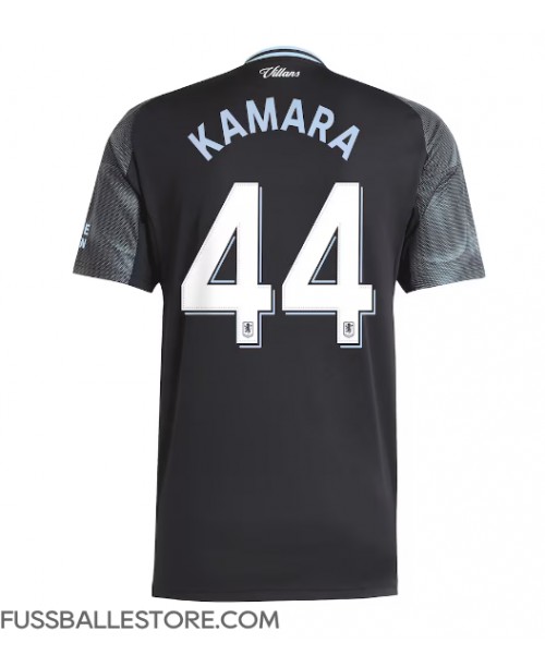 Günstige Aston Villa Boubacar Kamara #44 Auswärtstrikot 2025-26 Kurzarm Günstige Aston Villa Boubacar Kamara #44 Auswärtstrikot 2025-26 Kurzarm